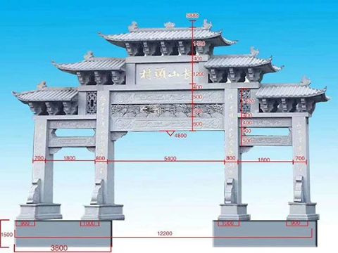 點擊查看詳細信息<br>標(biāo)題：石牌坊 閱讀次數(shù)：2721
