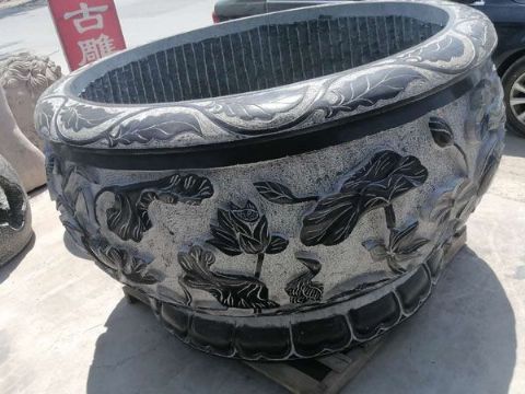 點(diǎn)擊查看詳細(xì)信息<br>標(biāo)題：石缸石花盆 閱讀次數(shù)：3118